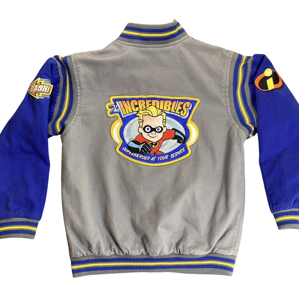 Disney Pixar Incredibles Dash Boys Jacket Coat Size Medium